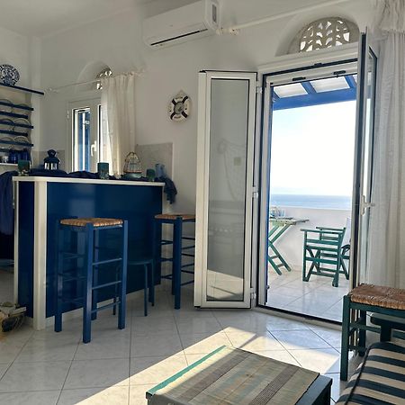 Вилла Blue Orison House Tinos For 5 Persons With Seaview Perastra Экстерьер фото