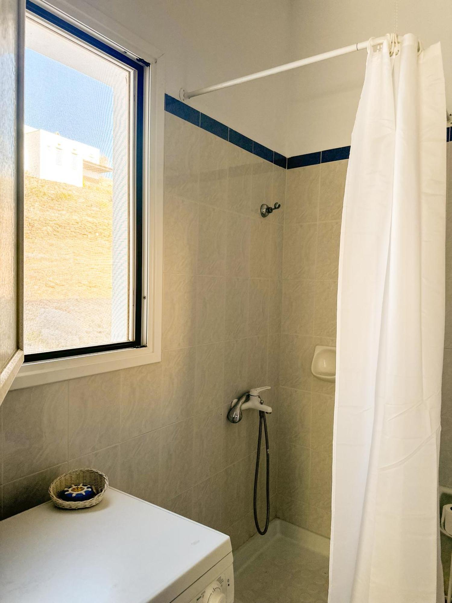 Вилла Blue Orison House Tinos For 5 Persons With Seaview Perastra Экстерьер фото
